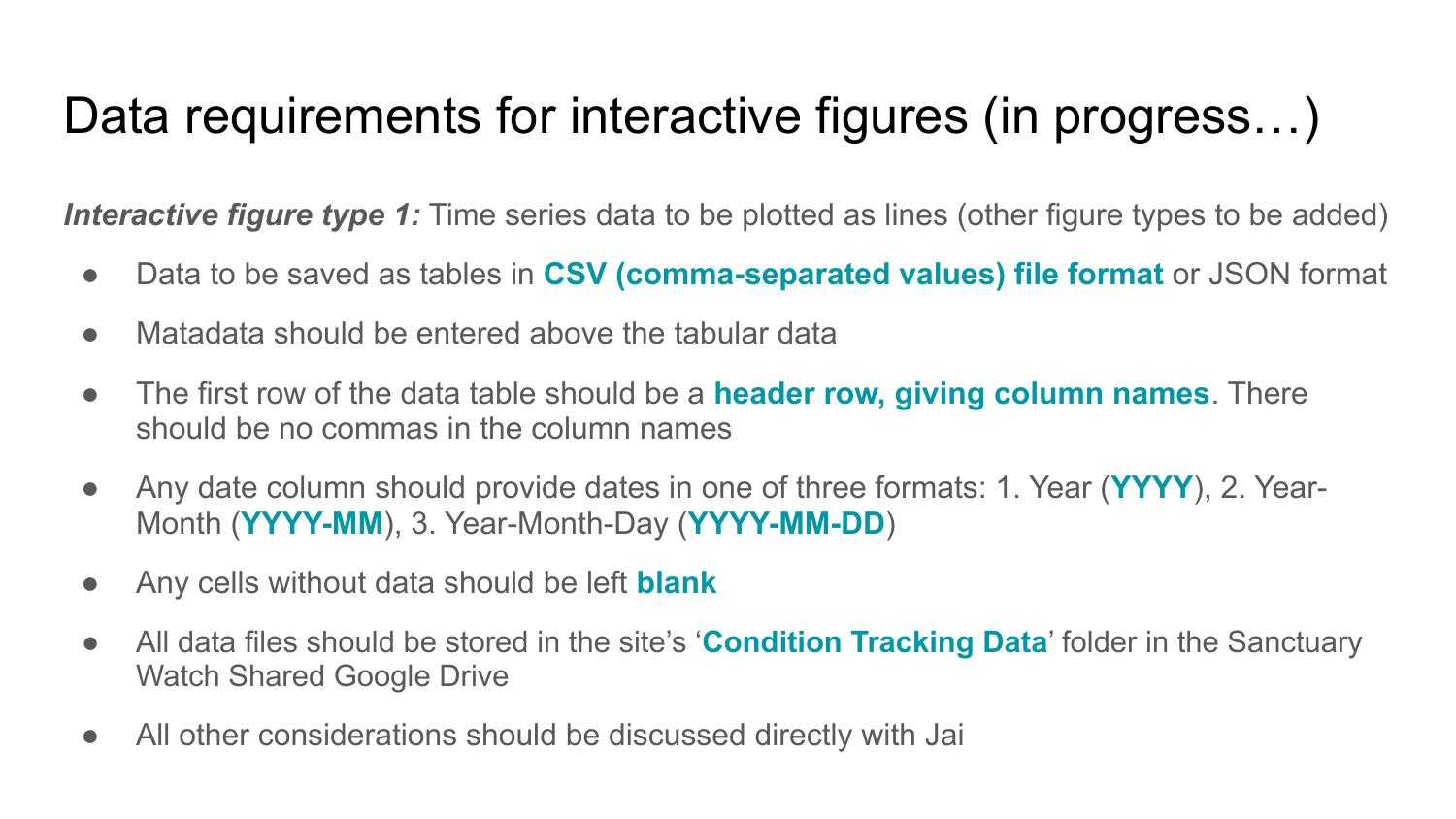 Page 13 – Data Requirements for Interactive Figures